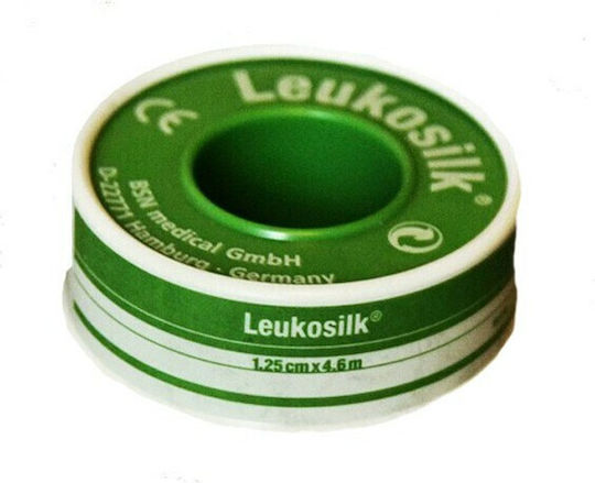 BSN Medical Leukosilk Silk Bandage Tape 1.25cm x 4.6m