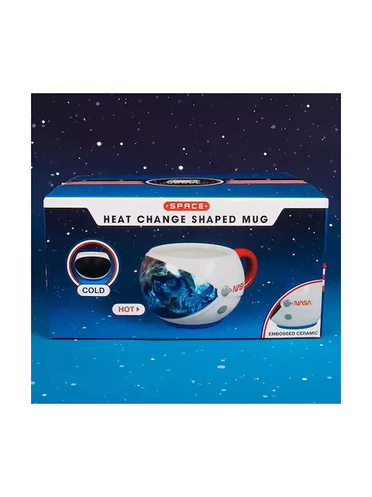 Fizz Creations Nasa Space Schimbare de Căldură Cană Ceramică Multicoloră 320ml 1buc