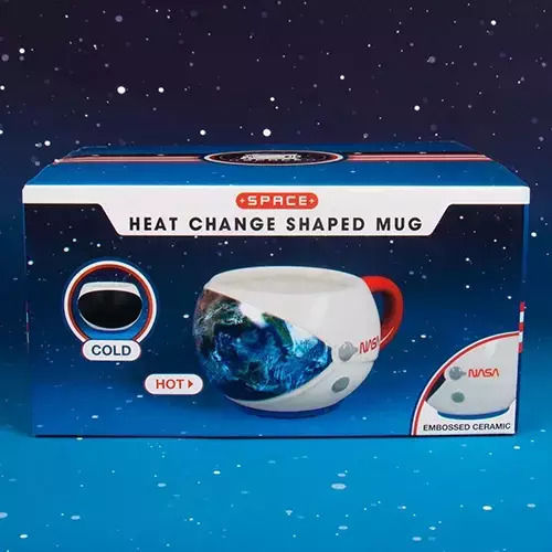 Fizz Creations Nasa Space Heat Change Mug Ceramic Multicolored 320ml