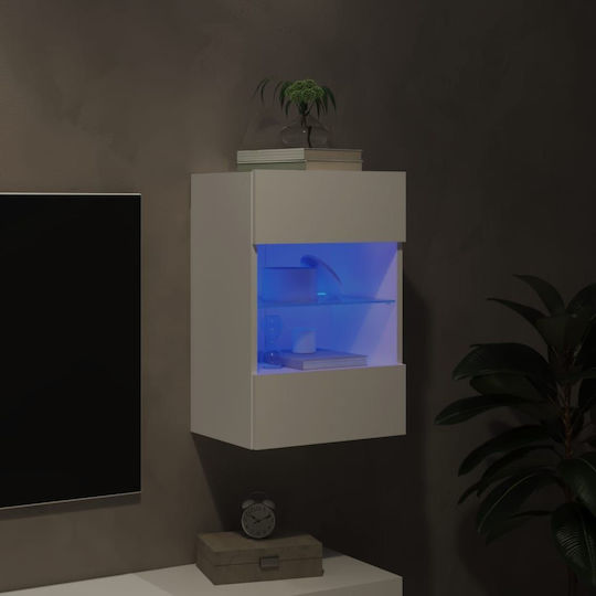 Ράφι με LED Λευκό 40x30x60.5εκ.