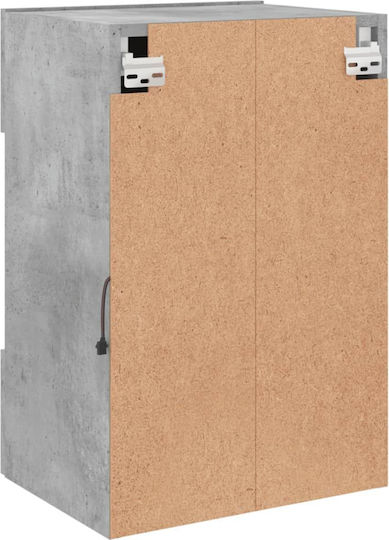 Raft De Perete Cu LED Gri 40x30x60.5cm