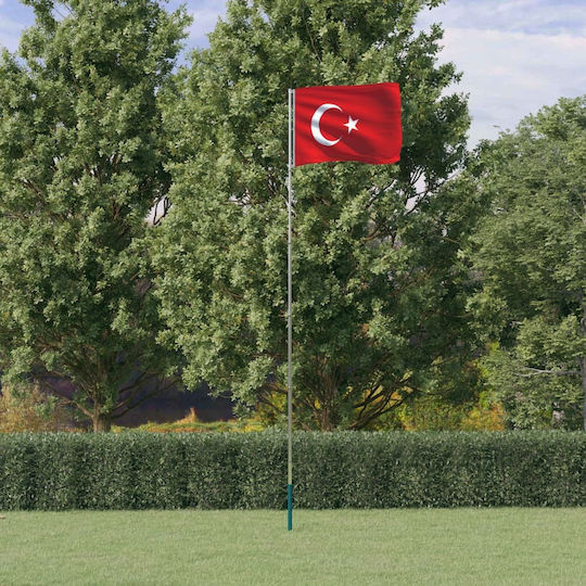 Flagge der Türkei Polyester mit einem Einsatz