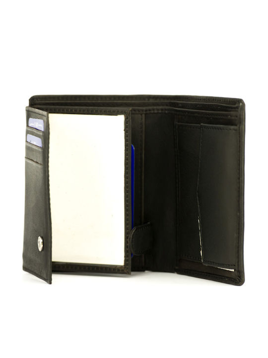 Leather Men's Wallet Classic Black