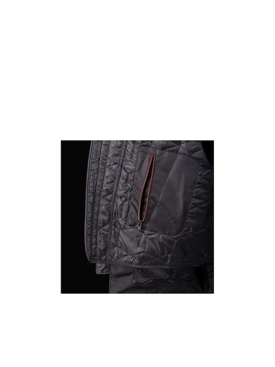 Nordcode Metropolis Evo Winter Men's Motorcycle Jacket Softshell Waterproof Black