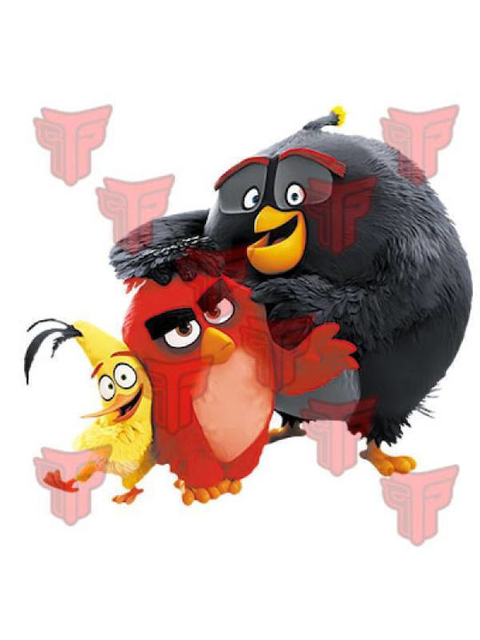 Takeposition Angry Birds Forever Тениска Бял