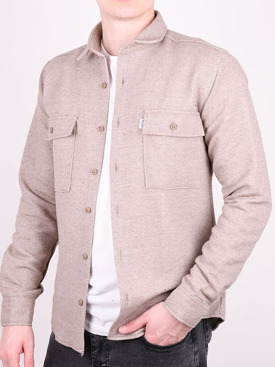 Long-sleeved Shirt Beige
