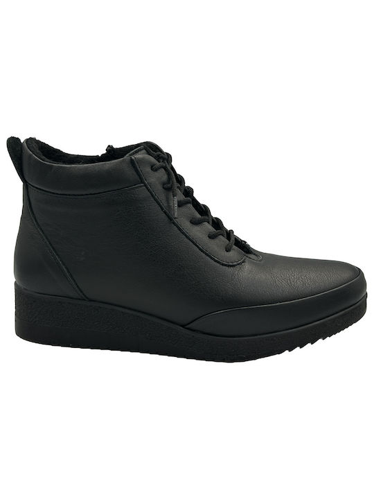 Pace Comfort Damen Knöchelstiefel Schwarz