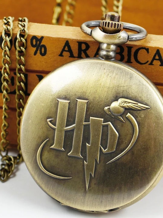 Ρολόι Τσέπης Harry Potter Χρυσή Απόχρωση Αλυσίδα Αρχικά Ηρ Pocket Watch Harry Potter Initials Hp Gold Shade Chain Molfs Ρολόι Τσέπης Harry Potter Χρυσή Απόχρωση Αλυσίδα Αρχικά Ηρ Pocket Watch Harry Potter Initials Hp Gold Shade Chain Molfs