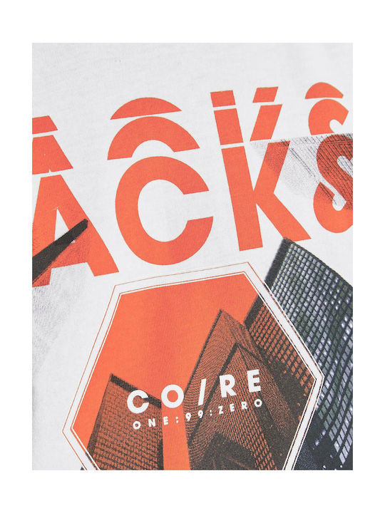 Jack & Jones Tricou pentru copii Alb