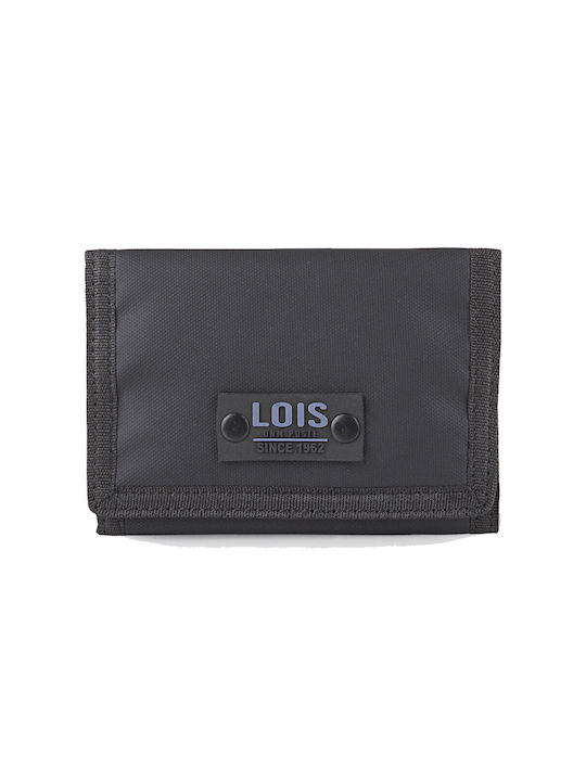 Lois Herren Brieftasche Klassiker Schwarz