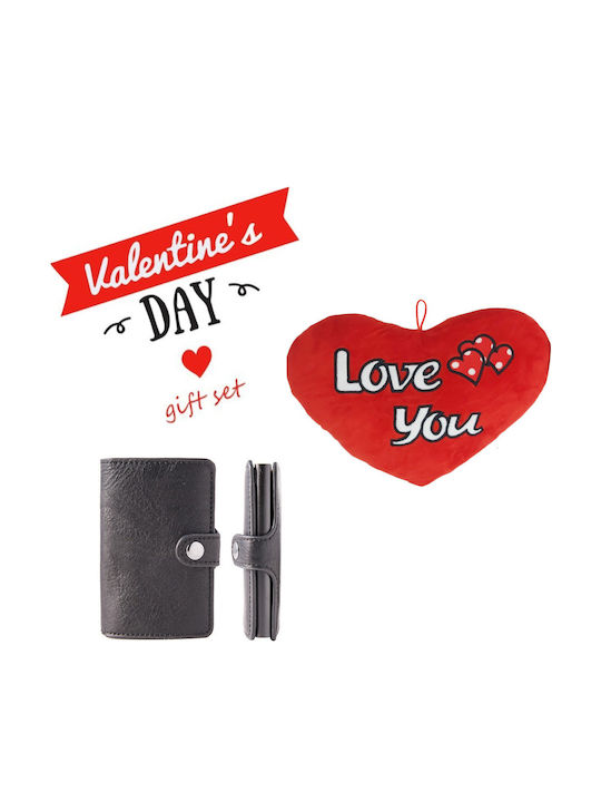Set Men's Wallet Black