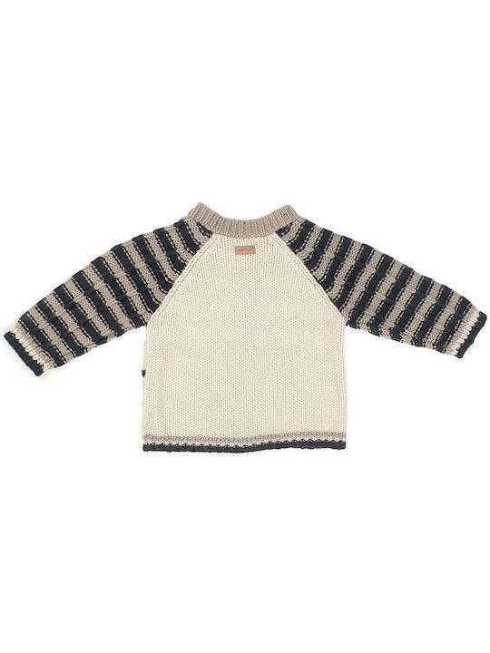 Kinderstrickjacke Gestrickt Beige