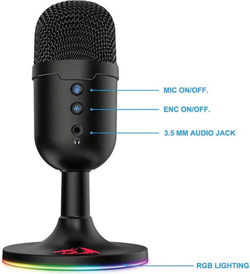 Redragon GM303 Mikrofon Tischplatte für Studio