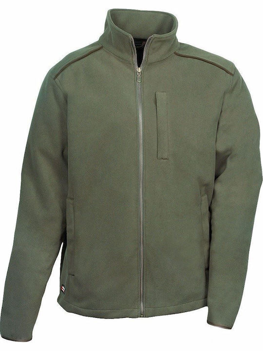 Cofra Kladow Cardigan De Vânătoare Paravant Vânt Fleece Verde