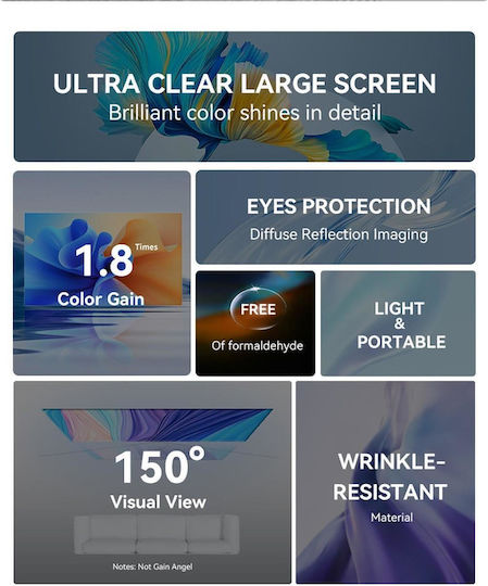Wanbo Anti-Light Curtain 221x125cm