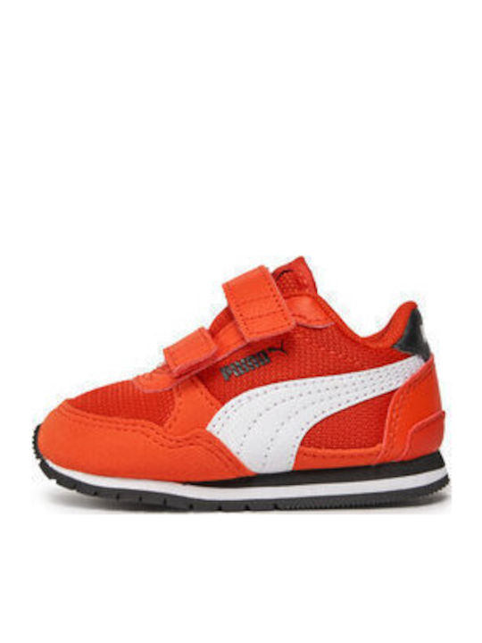 St Runner V3 Kids Sneakers with Scratch Orange