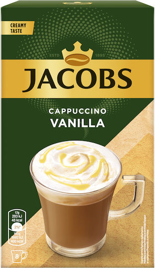 Jacobs Стигмиен Кафе Капучино Ванилия 8x96гр