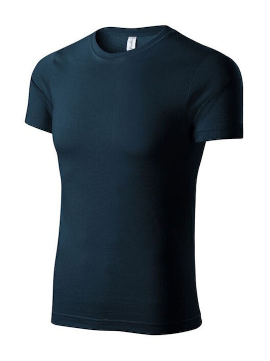 Adler Werbe-T-Shirt in Marineblau Farbe