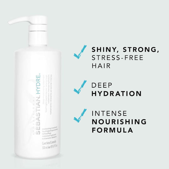 Sebastian Professional Hydre Moisturizing Treatment Hair Lotion for Nourishment 500ml