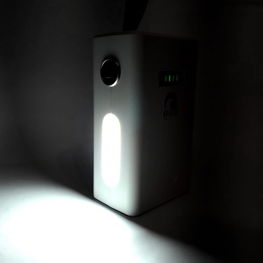 SCK Lithium Battery 12ah With Output Ports 12v And Usb in White Color
