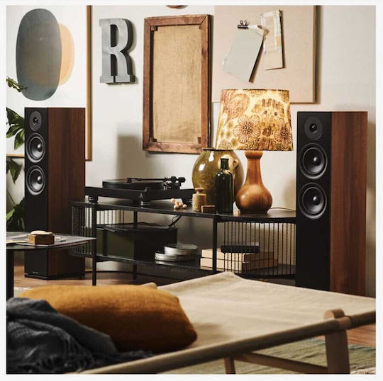 Argon Audio Forus 55 Двойка Hi-Fi Говорители Подов 2 Брой шофьори Ш17xД26.6xВ86см. Орех