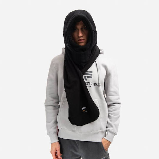 Full Face Fleece Σκούφος Πλεκτός σε Μαύρο χρώμα
