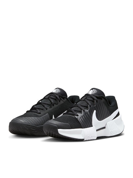 Nike GP Challenge Pro Γυναικεία Παπούτσια Τένις για Χωμάτινα Γήπεδα Μαύρο / Λευκό
