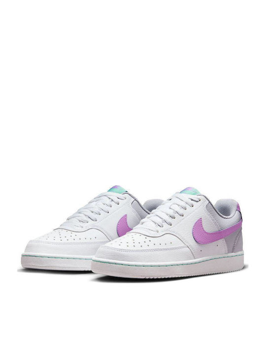 Nike Court Vision Low Next Nature Sneakers White / Purple