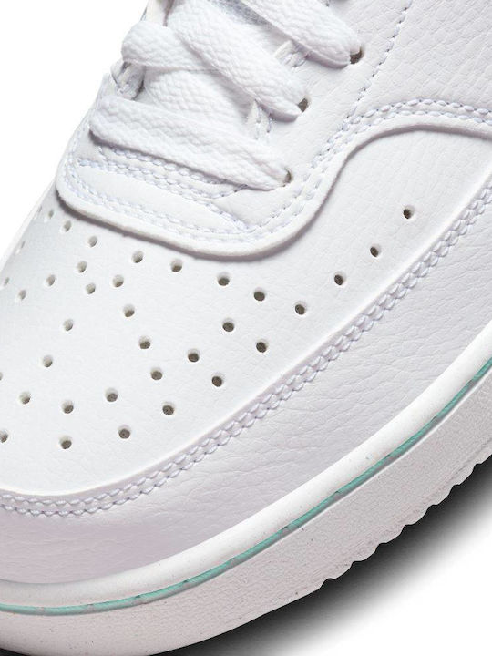 Court Vision Low Next Nature Adidași Pentru Femei Alb / Mov