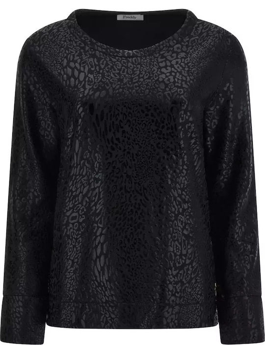 Bluza Damă Mânecă Lungă Animal Print Multicolor