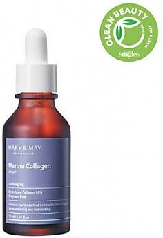 Mary & May Marine Collagen Anti-îmbătrânire Serum Față cu Colagen 30ml