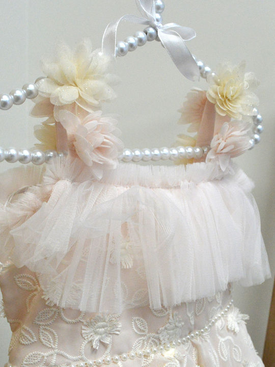 Extan Bebe Kids Dress Tulle Pink