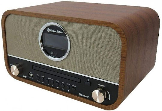 Roadstar Soundsystem 1 HRA-1782ND+BT/WD 30W mit CD / Digitale Medien Player und Bluetooth Braun