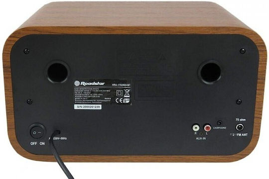 Roadstar Soundsystem 1 HRA-1782ND+BT/WD 30W mit CD / Digitale Medien Player und Bluetooth Braun
