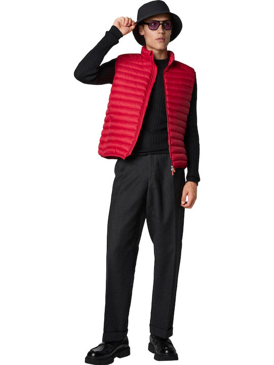 Sleeveless Winter Jacket Puffer Tango Red