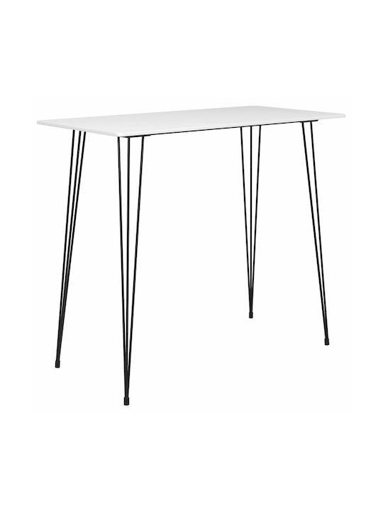 vidaXL Outdoor Bar Set 7 Pieces White