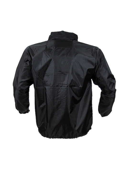 H&S Men's Winter Jacket Windproof BLACK