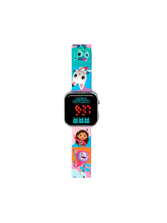 Kids Licensing Kinder Digitaluhr mit Kautschuk/Plastik Armband Mehrfarbig