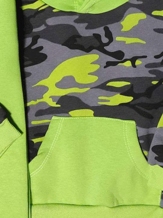 Babydom Copilăresc Pantalon de Trening ''''''Set of army lime with hood. '''''' lime 1buc