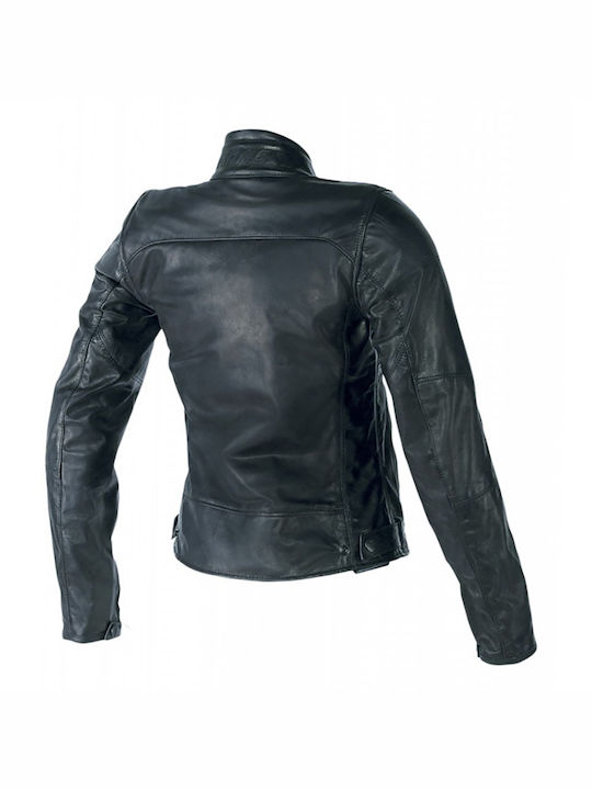 Dainese Damen Motorradjacke Leder 4 Jahreszeiten Schwarz