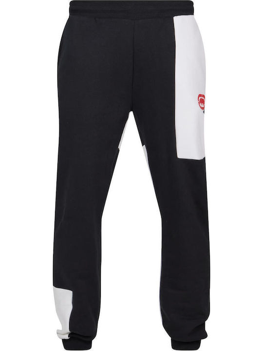 Pantaloni de trening cu Elastic Negru
