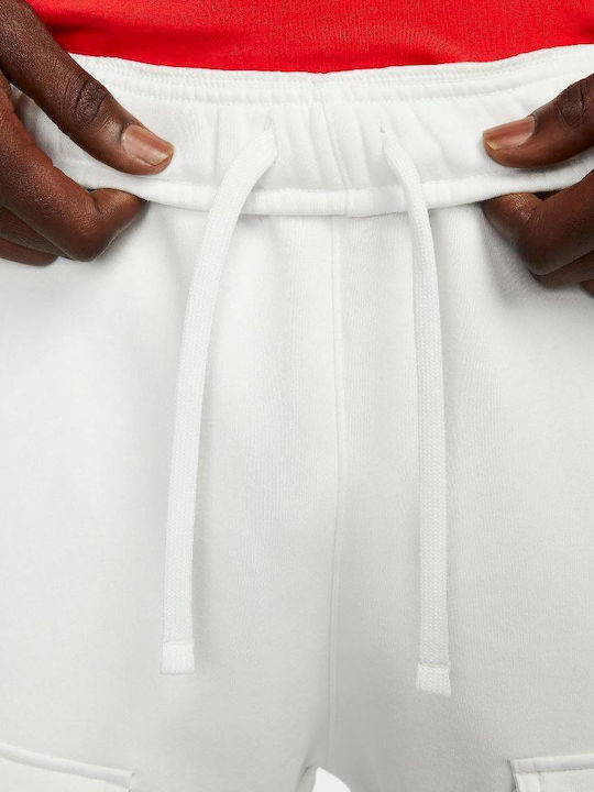 Sportswear Air Cargo Παντελόνι Φόρμας με Λάστιχο Summit White / Crimson