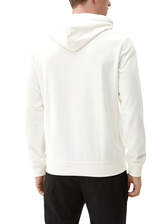 Sweatshirt with Hood White