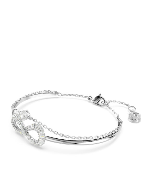 Swarovski Damen Armband Handschellen Hyperbola aus Messing