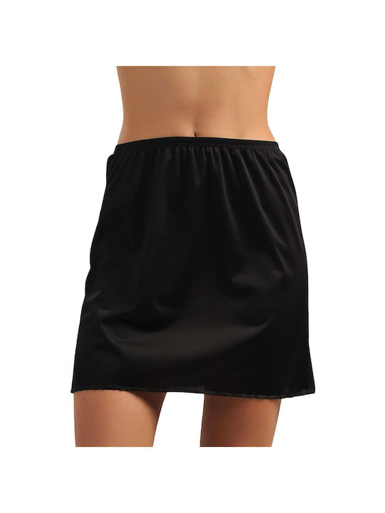 Petticoat / Combination Mini Skirt Black