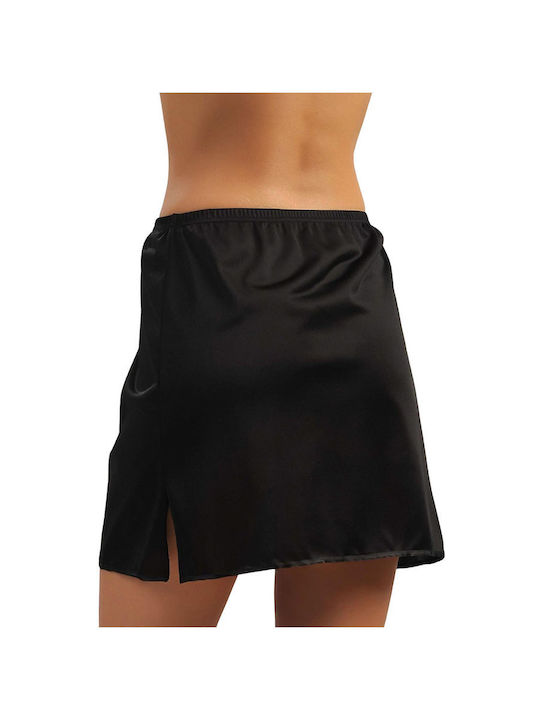 Petticoat / Combination Mini Skirt Black