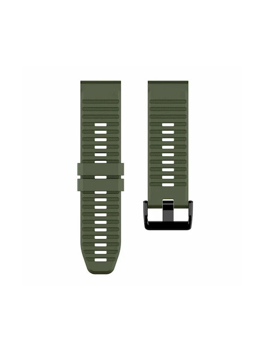 Rubber Strap Green 26mm