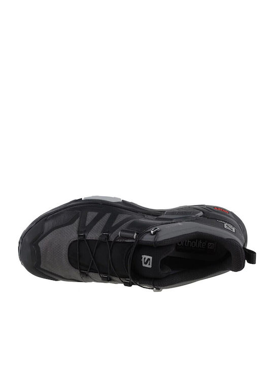 Salomon X Ultra 4 GTX Men's Waterproof Hiking Shoes with Gore-Tex Membrane Magnet Black Monument