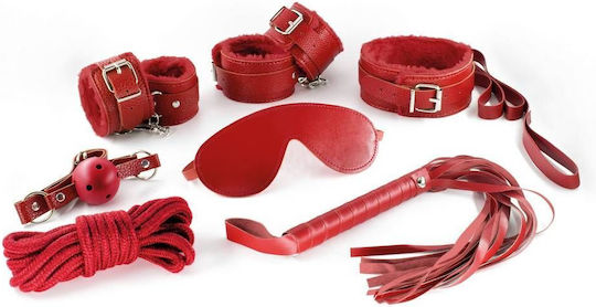Crushious Kit BDSM în Culoare Roșu