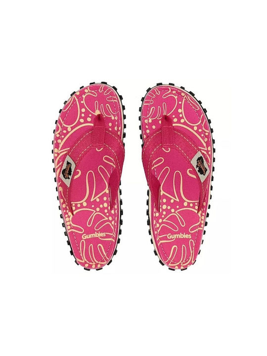 Gumbies Islander Frauen Flip Flops in Rosa Farbe